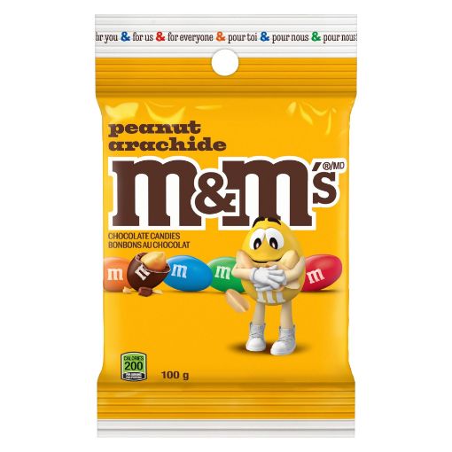 Picture of MandMS PEANUT PEG 100GR